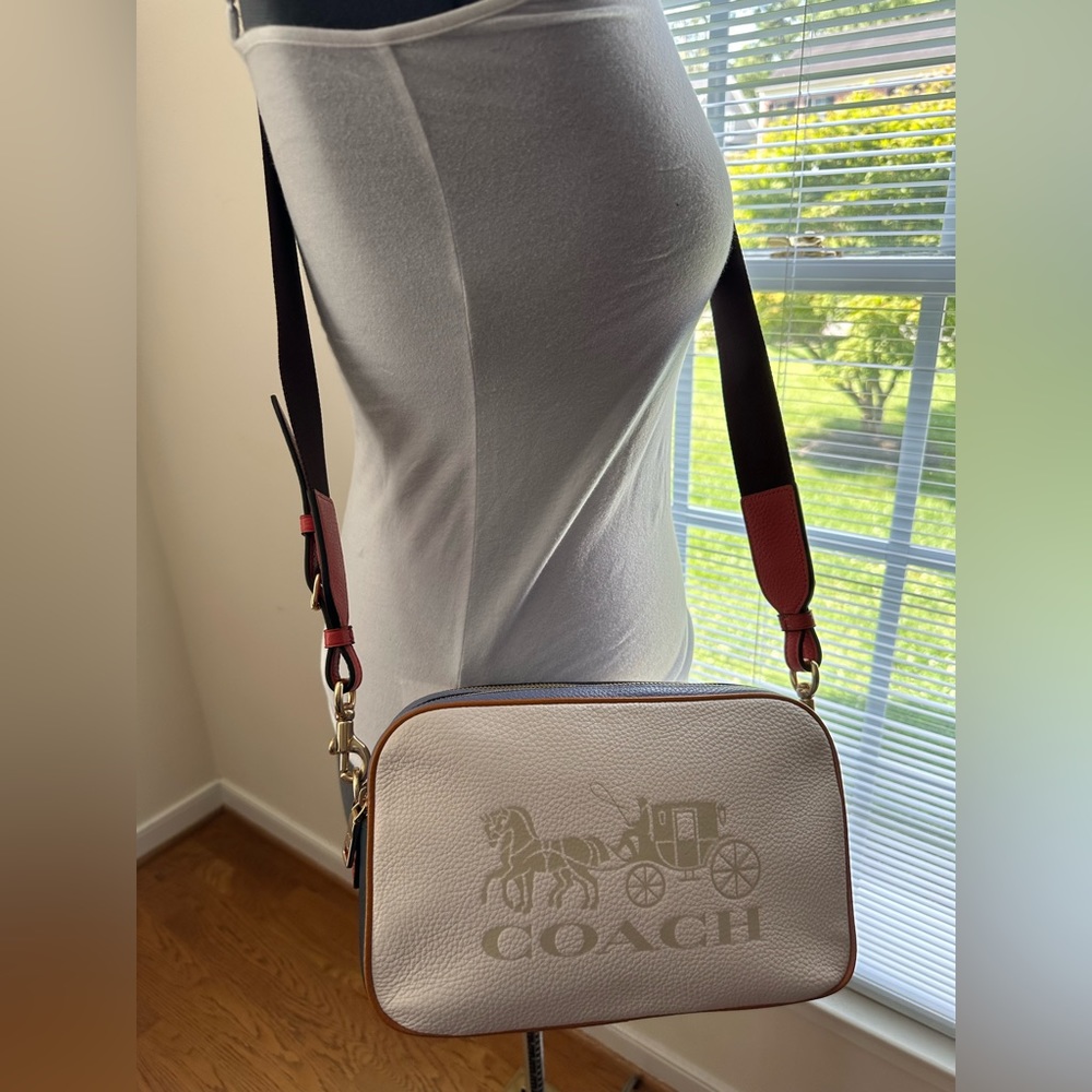Authentic Coach Crossbody (Jess Color block Handbag)